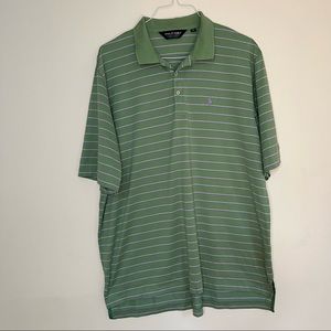 Polo Golf Ralph Lauren 100% Pima Cotton Berkeley Hall tshirt XL striped